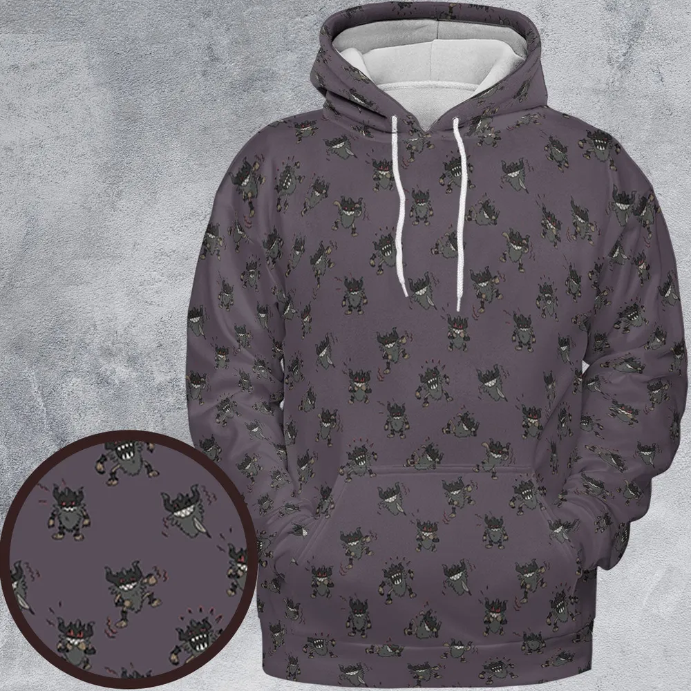 Perrrrrserker Pokemon Pattern All-over Print Hoodie - 2