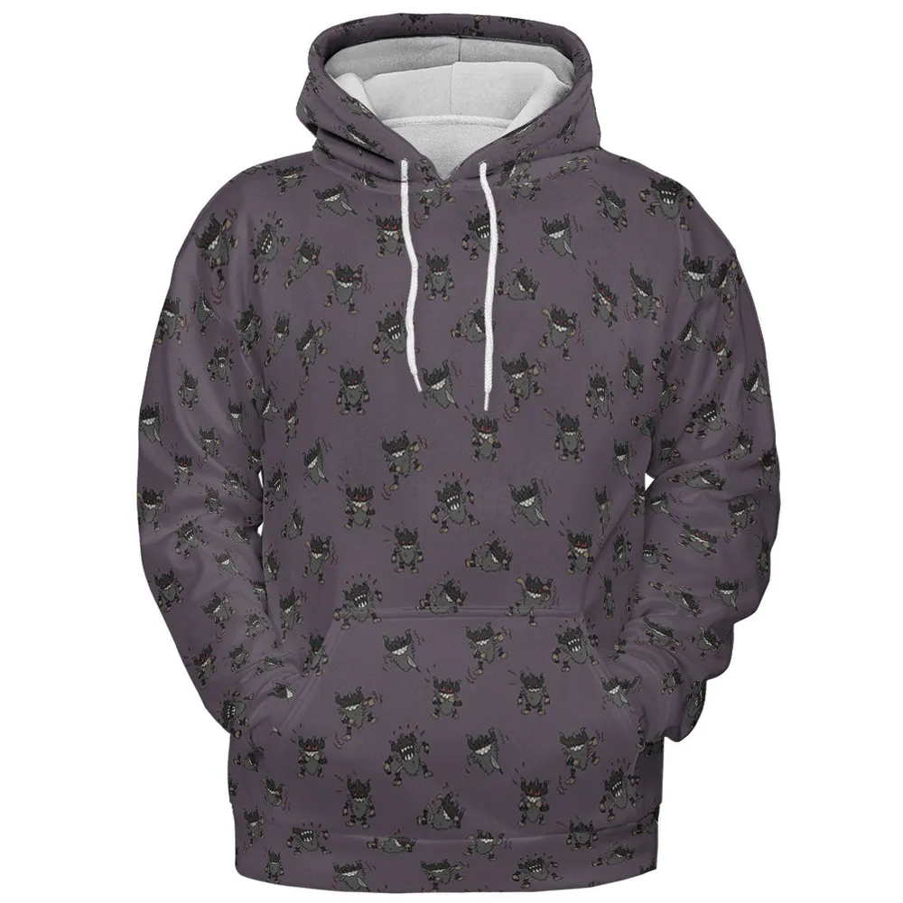 Perrrrrserker Pokemon Pattern All-over Print Hoodie - 3
