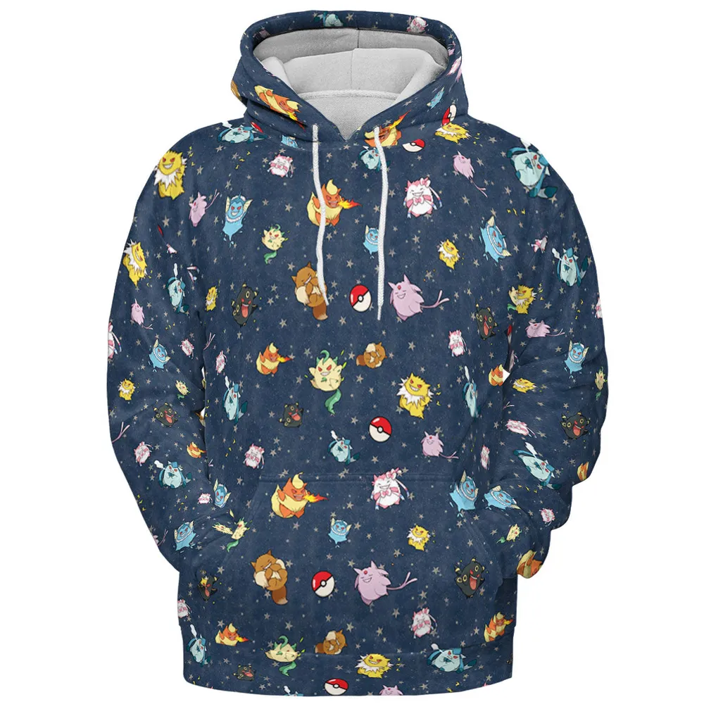 Gengar as Eevee The Eeveelutions Pokemon All-over Print Hoodie - 3