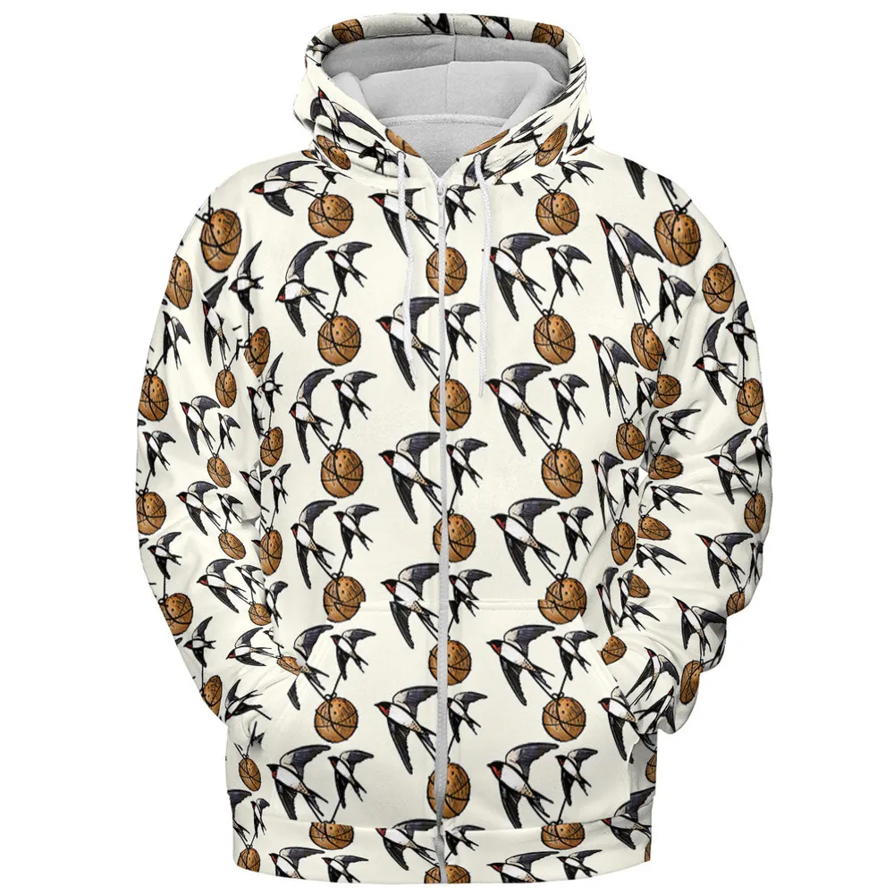 European Swallow Monty Python Holy Grail All-over Print Hoodie - 4