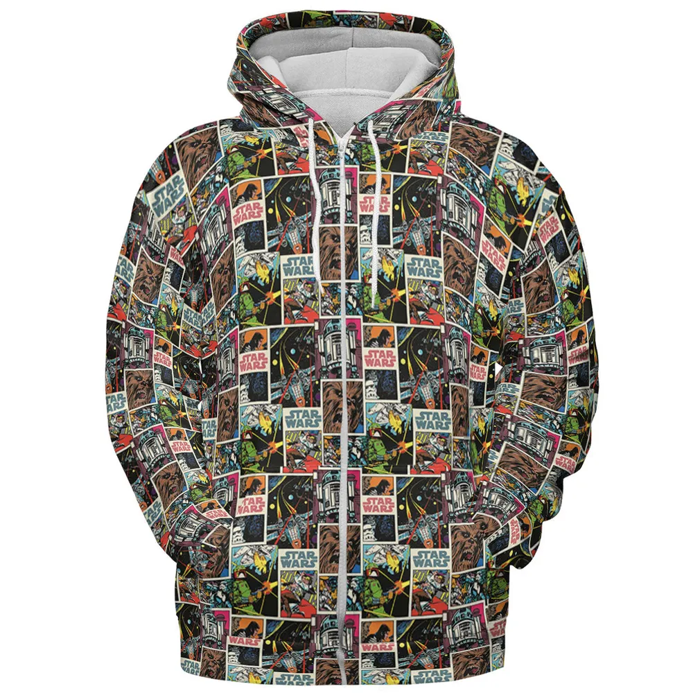 Star Wars Comic All-over Print Hoodie - 4