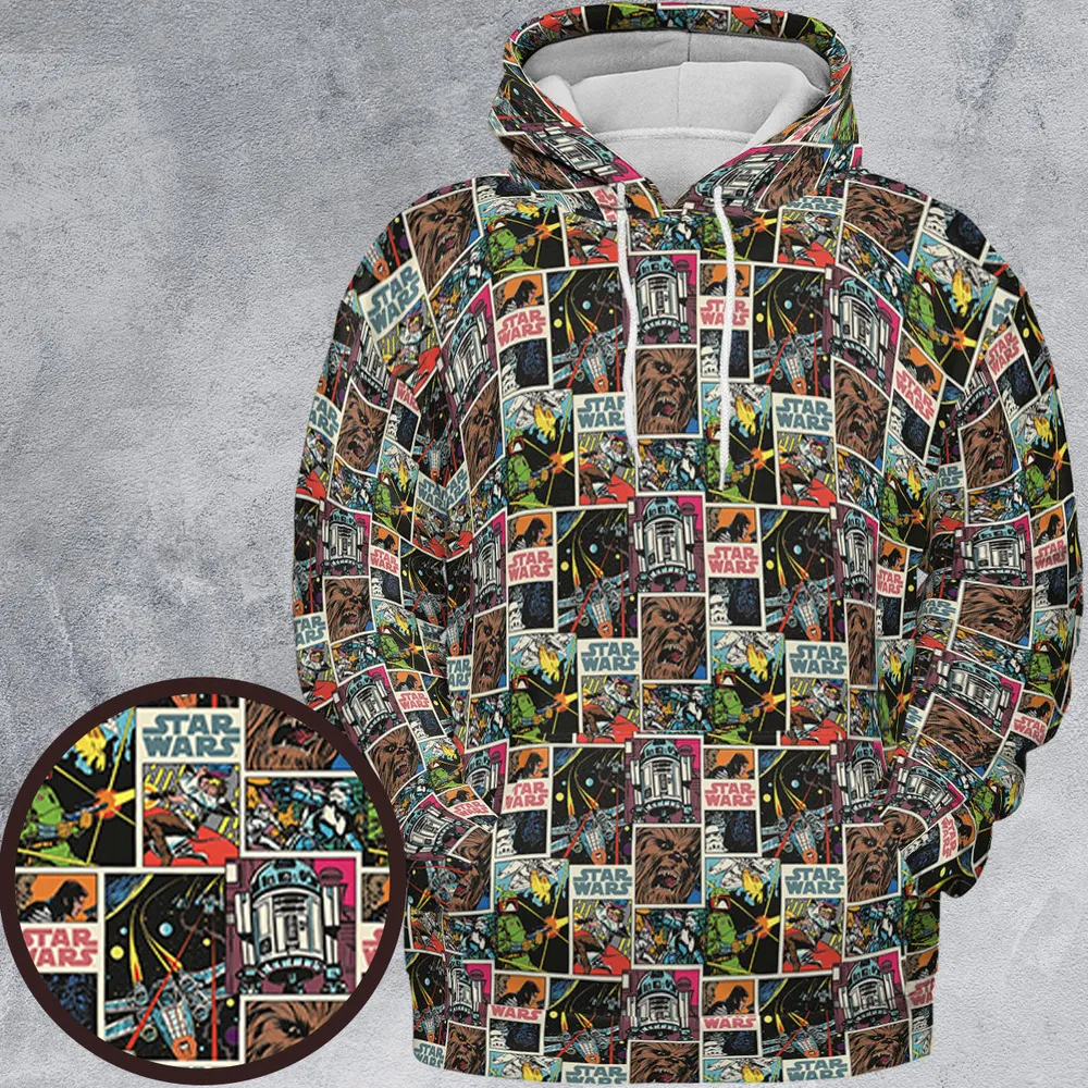 Star Wars Comic All-over Print Hoodie - 2