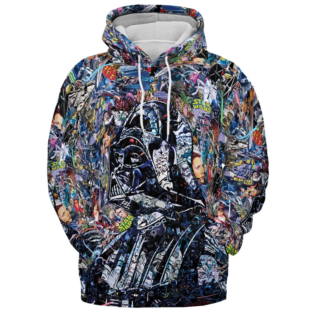 Star Wars Darth Vader All in One All-over Print Hoodie - 3