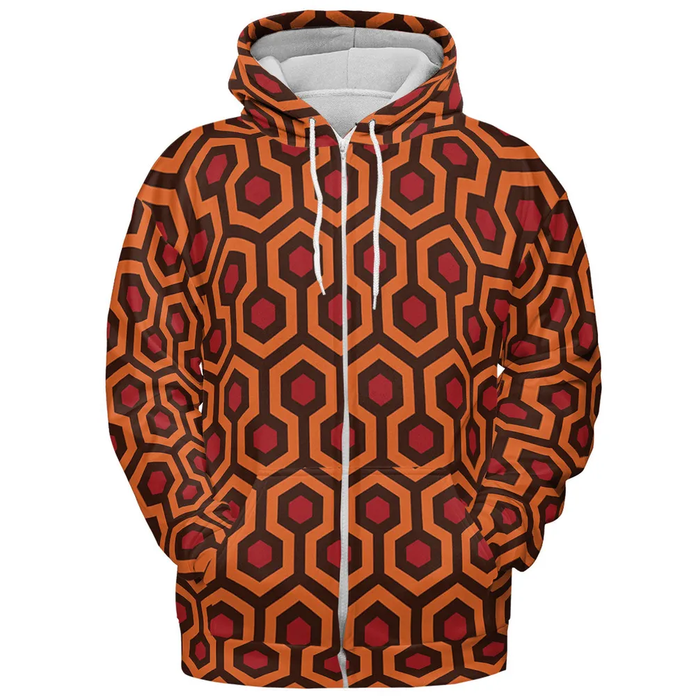 The Overlook Pattern The Shining All-over Print Hoodie - 4