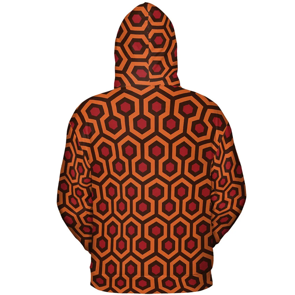 The Overlook Pattern The Shining All-over Print Hoodie - 5