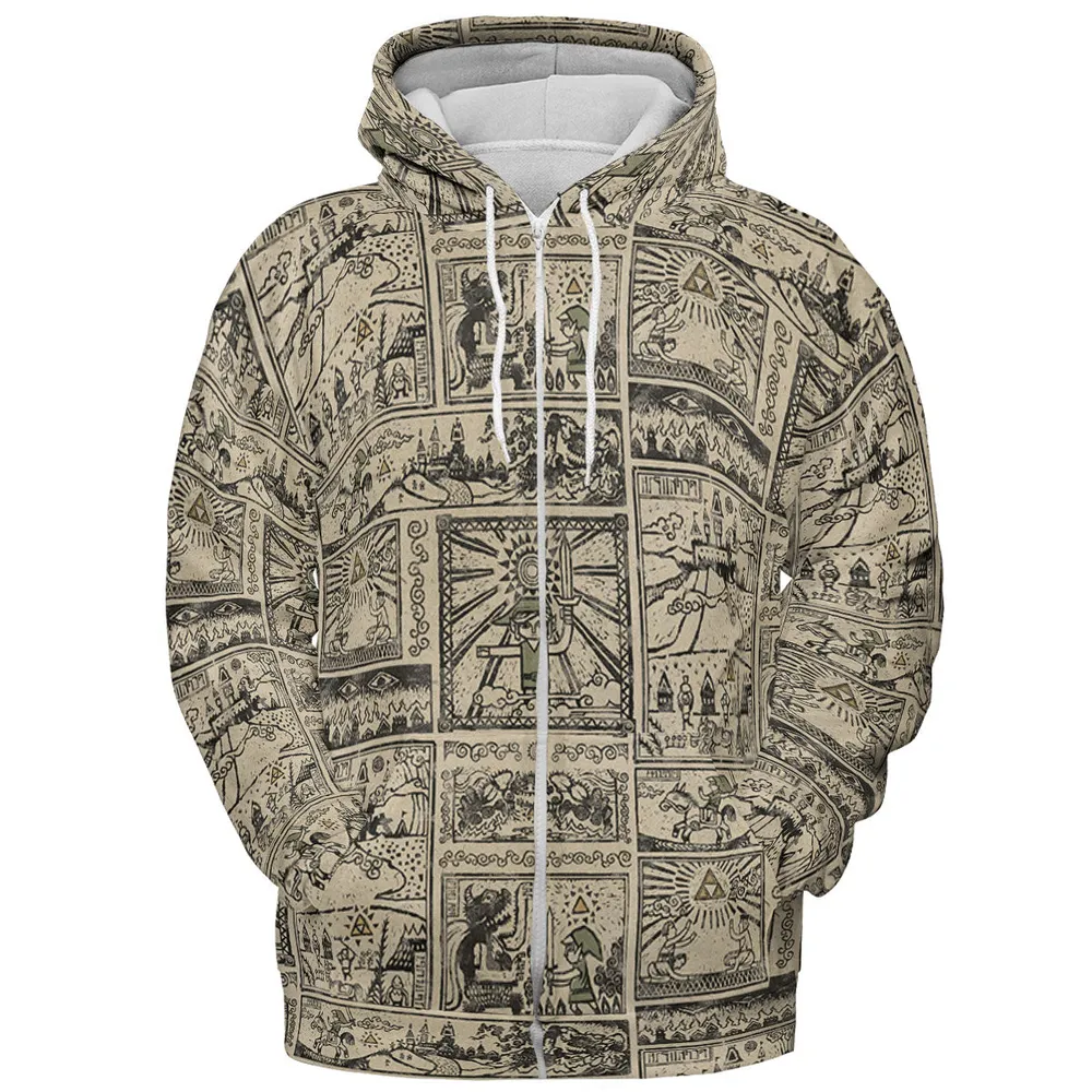 Zelda Story Of The Hero Time Legend All-over Print Hoodie - 4