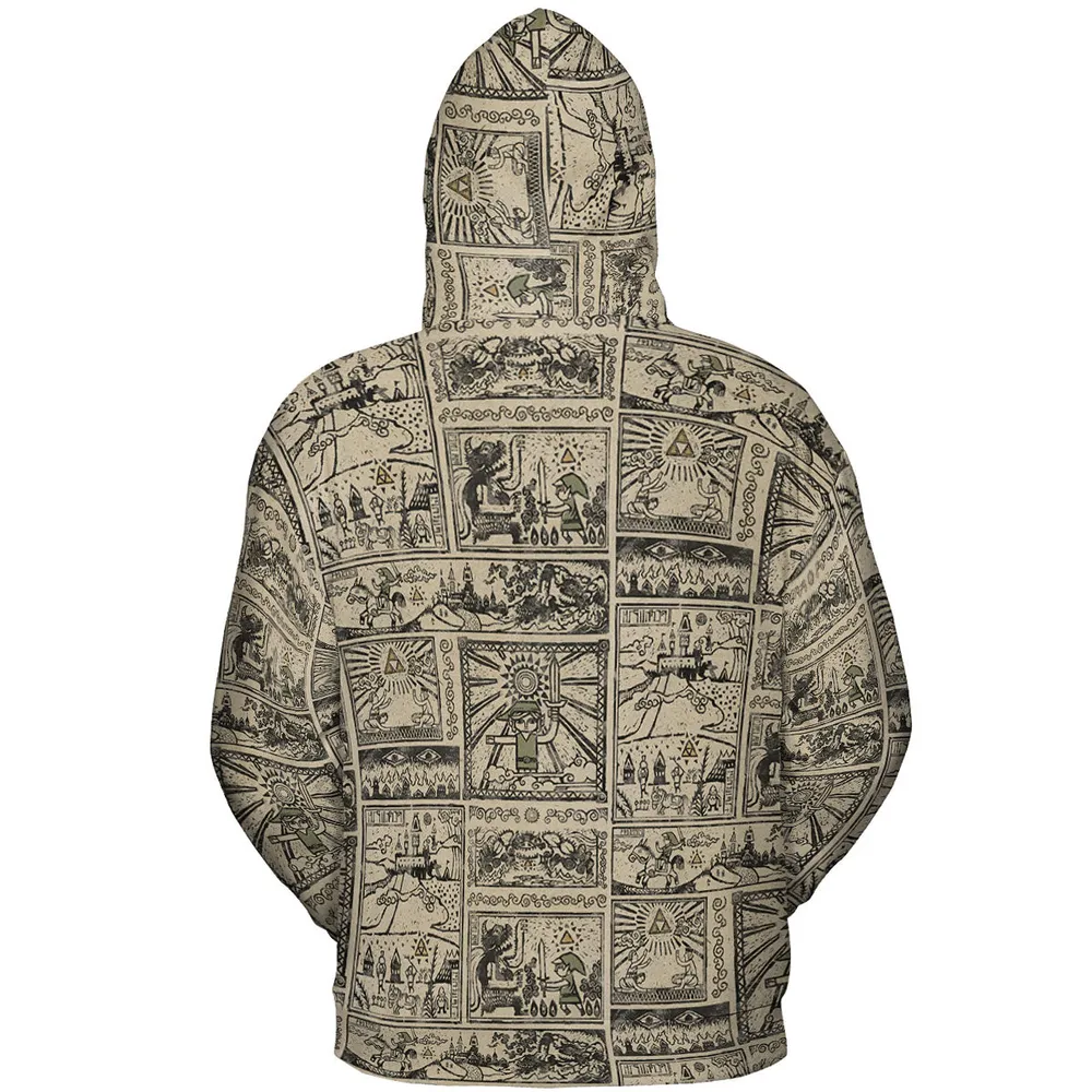 Zelda Story Of The Hero Time Legend All-over Print Hoodie - 5