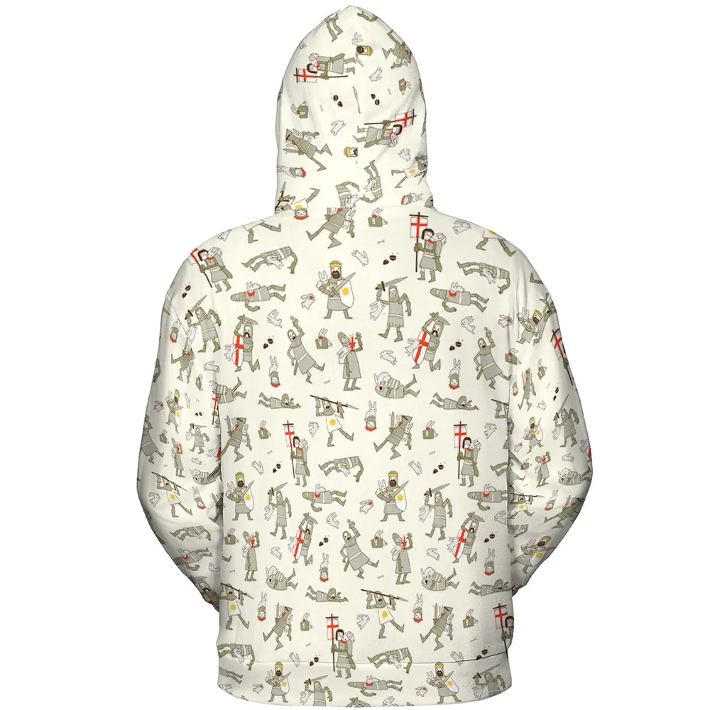 Bad Tempered Rodents Monty Python All-over Print Hoodie - 5