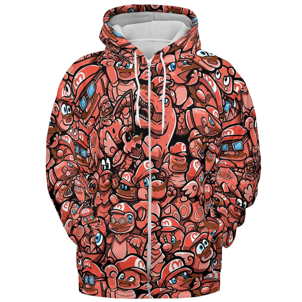Cappy Party Mario Odyssey Super Mario All-over Print Hoodie - 4