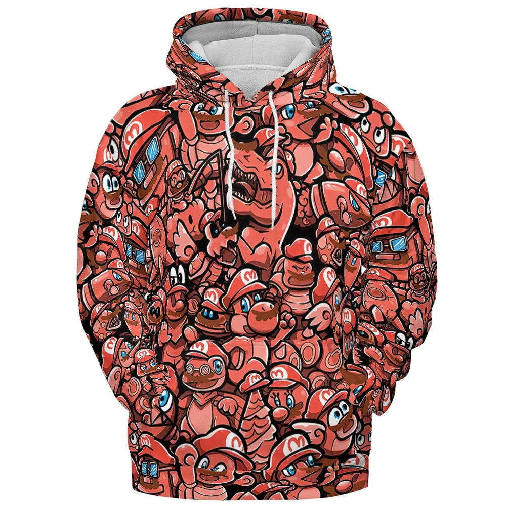 Cappy Party Mario Odyssey Super Mario All-over Print Hoodie - 3