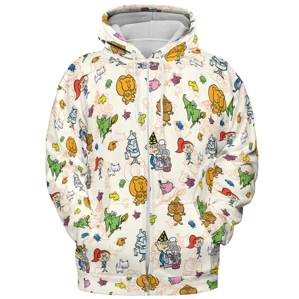 Chibi Tales Of The Wizard Of Oz All-over Print Hoodie - 4