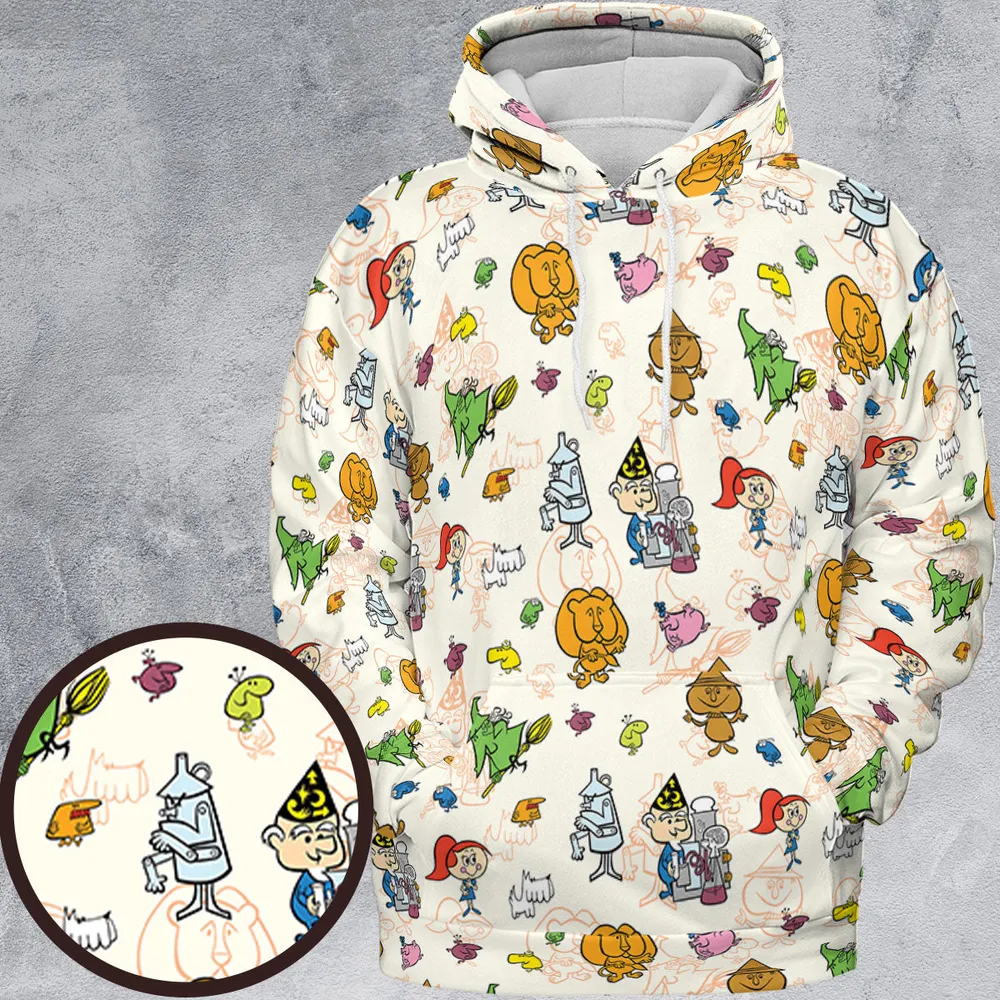 Chibi Tales Of The Wizard Of Oz All-over Print Hoodie - 2
