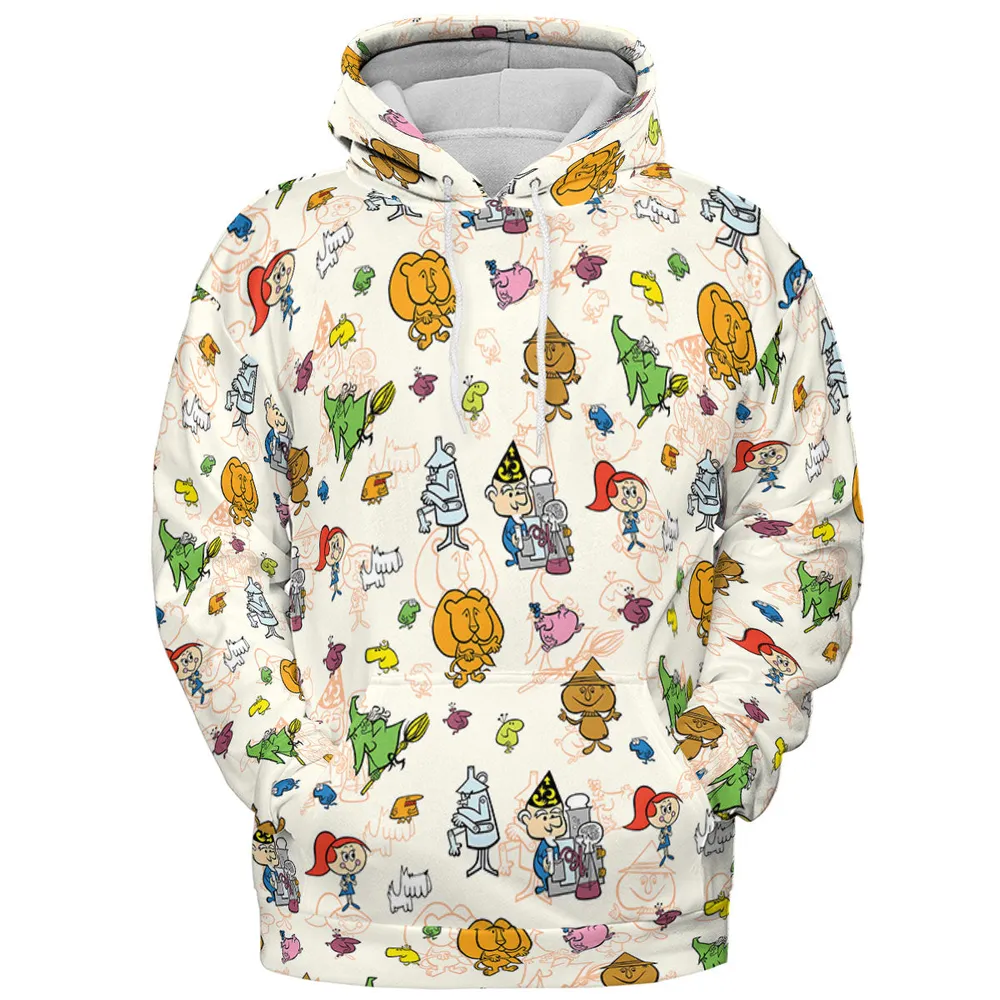 Chibi Tales Of The Wizard Of Oz All-over Print Hoodie - 3