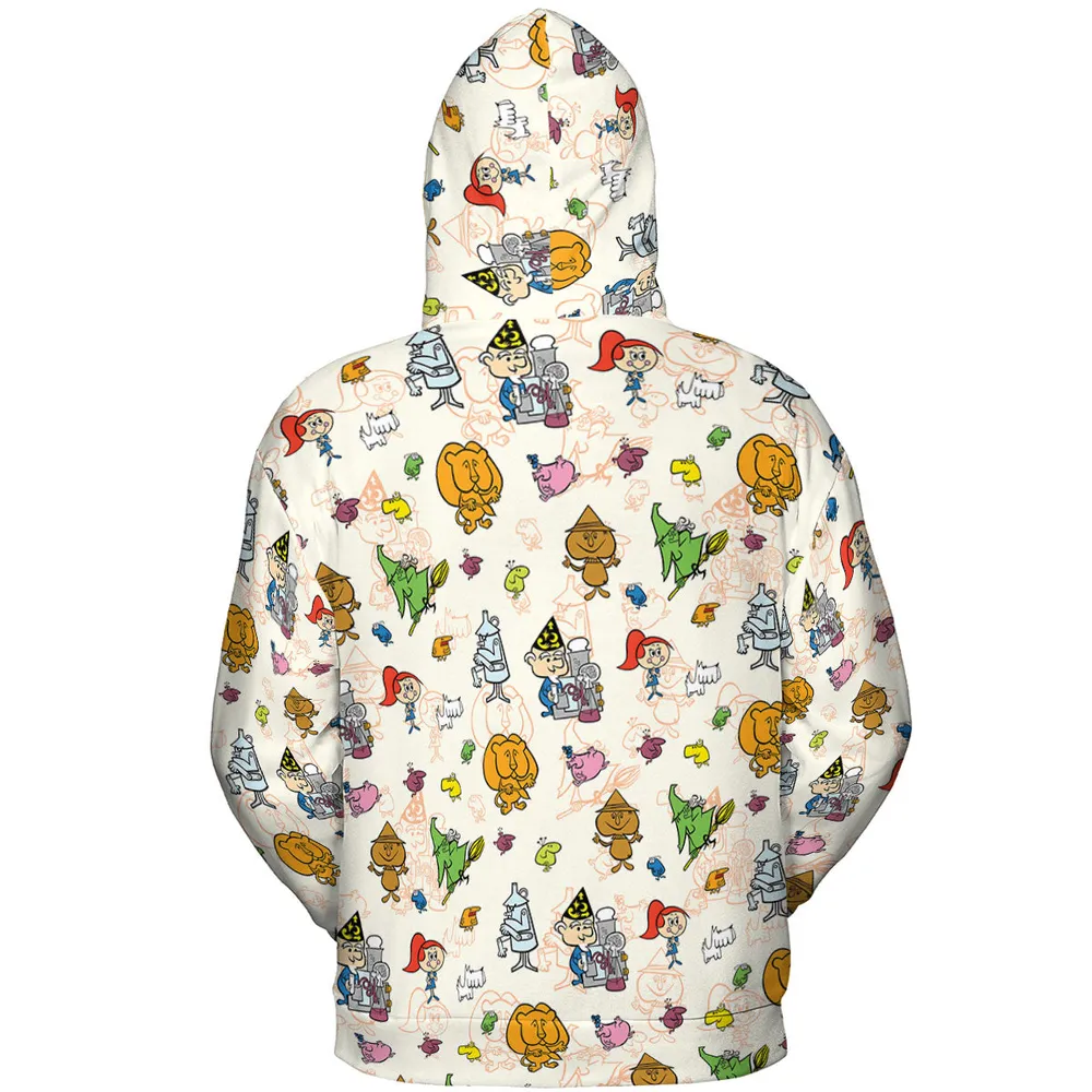 Chibi Tales Of The Wizard Of Oz All-over Print Hoodie - 5