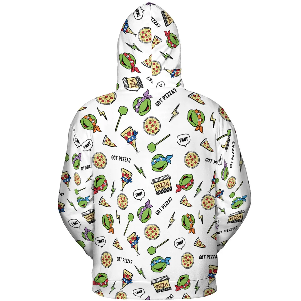 Got Pizza Teenage Mutant Ninja Turtles All-over Print Hoodie - 5
