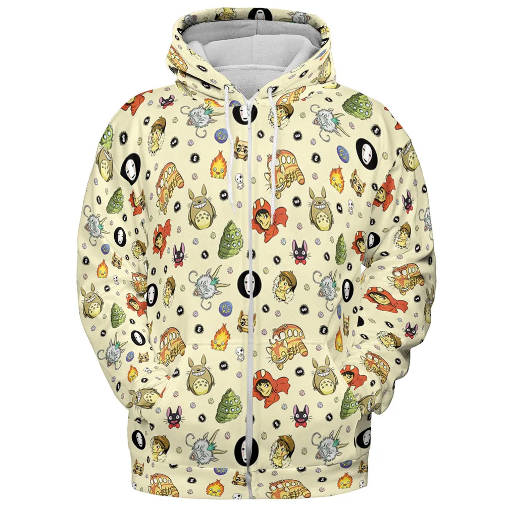 Ghiblipalooza Ghibli Themed All-over Print Hoodie - 4