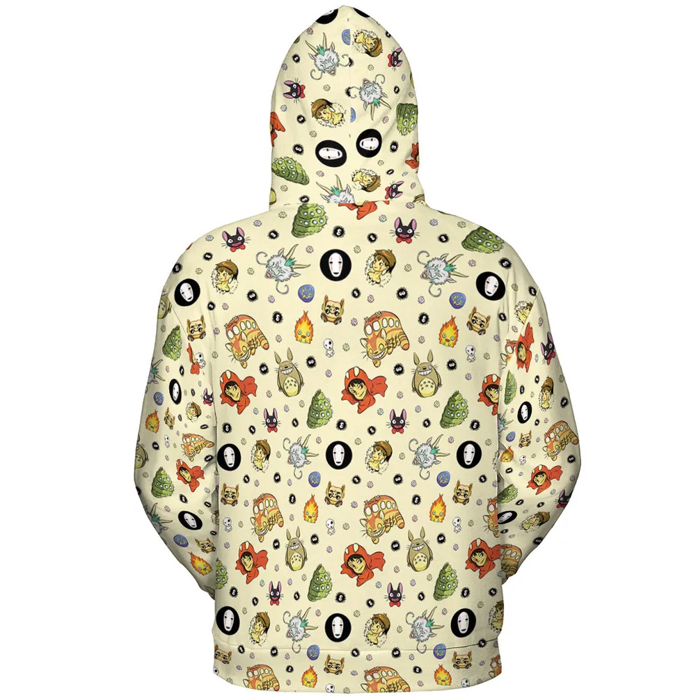 Ghiblipalooza Ghibli Themed All-over Print Hoodie - 5