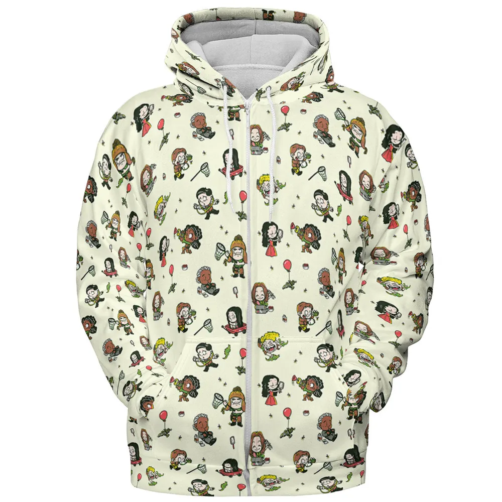 Firefly Characters All-over Print Hoodie - 4