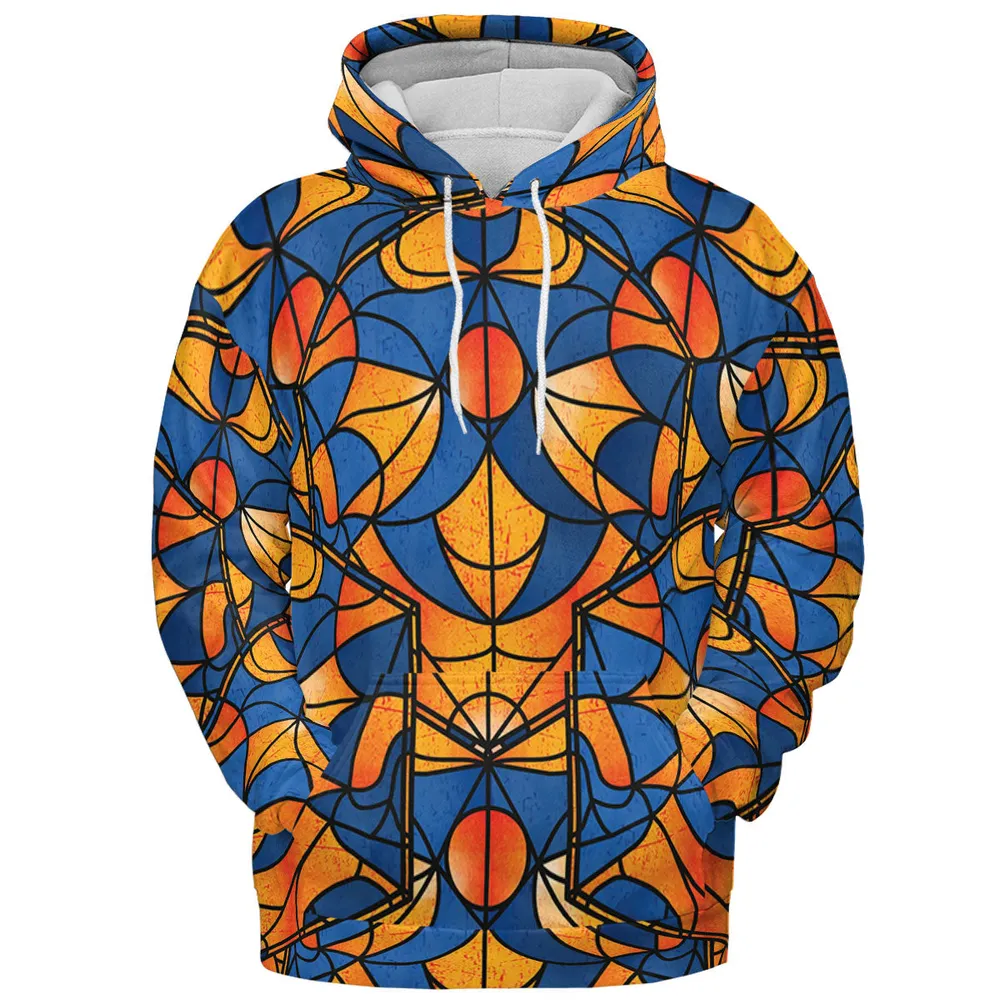 Stained Glass Star Trek All-over Print Hoodie - 3