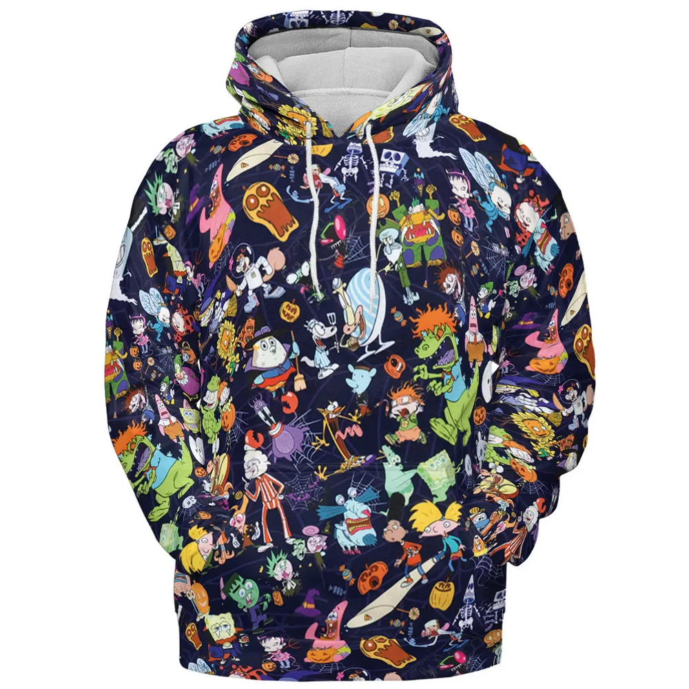 Nickelodeon Halloween Party All-over Print Hoodie - 3