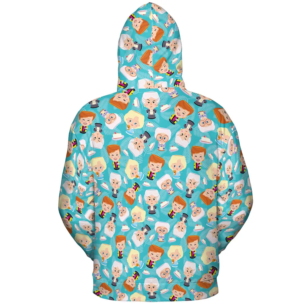 Little Dolls The Golden Girls All-over Print Hoodie - 5