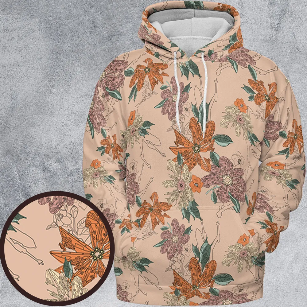 Star Wars Ships Floral Pattern All-over Print Hoodie - 2
