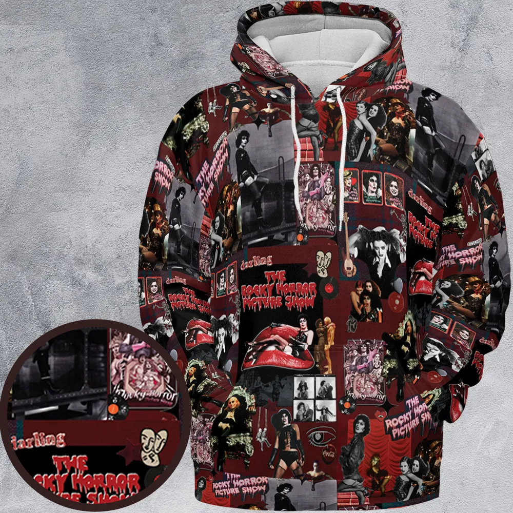 Frank-N-Furter The Rocky Horror Picture Show All-over Print Hoodie - 2