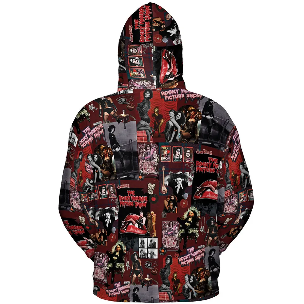 Frank-N-Furter The Rocky Horror Picture Show All-over Print Hoodie - 5