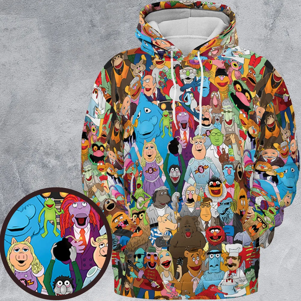 The Great Muppet Jubilee The Muppet All-over Print Hoodie - 2