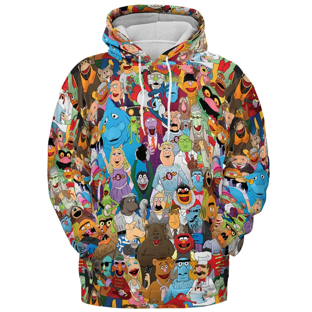 The Great Muppet Jubilee The Muppet All-over Print Hoodie - 3