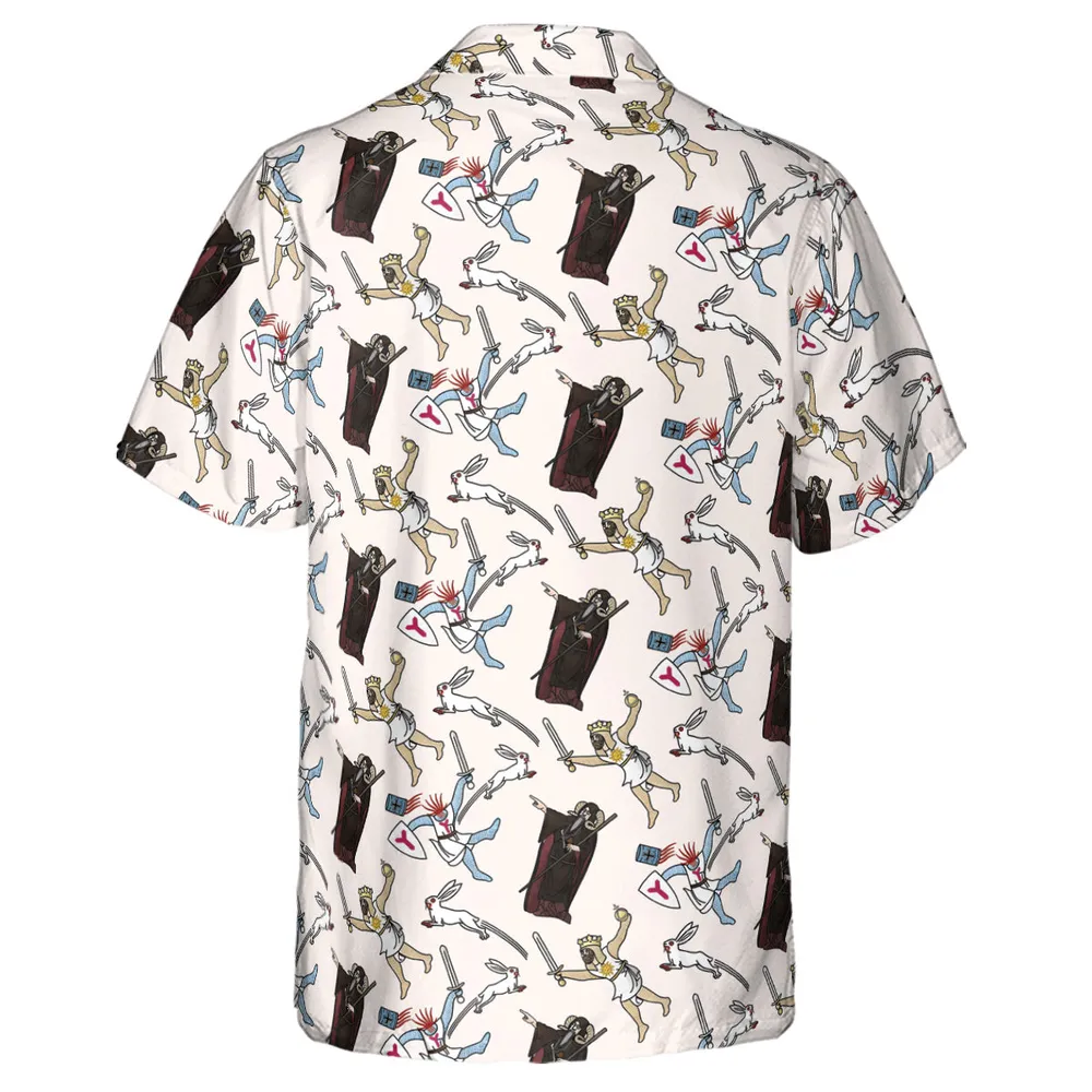 The Killer Rabbit Monty Python Hawaiian Shirt - 3