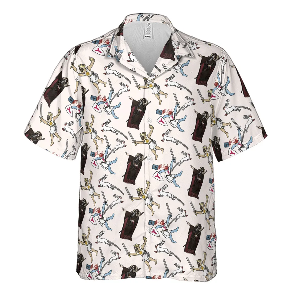 The Killer Rabbit Monty Python Hawaiian Shirt - 2