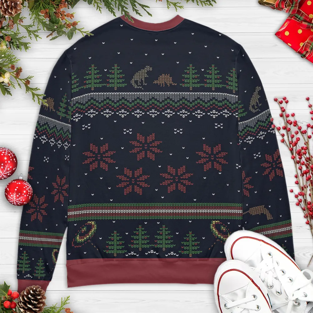 Shiny Xmas Firefly Ugly Christmas Sweatshirt - 4