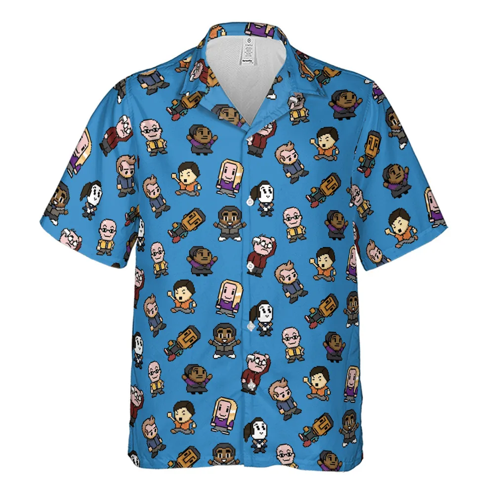 Pixel Community Hawaiian Shirt - 2