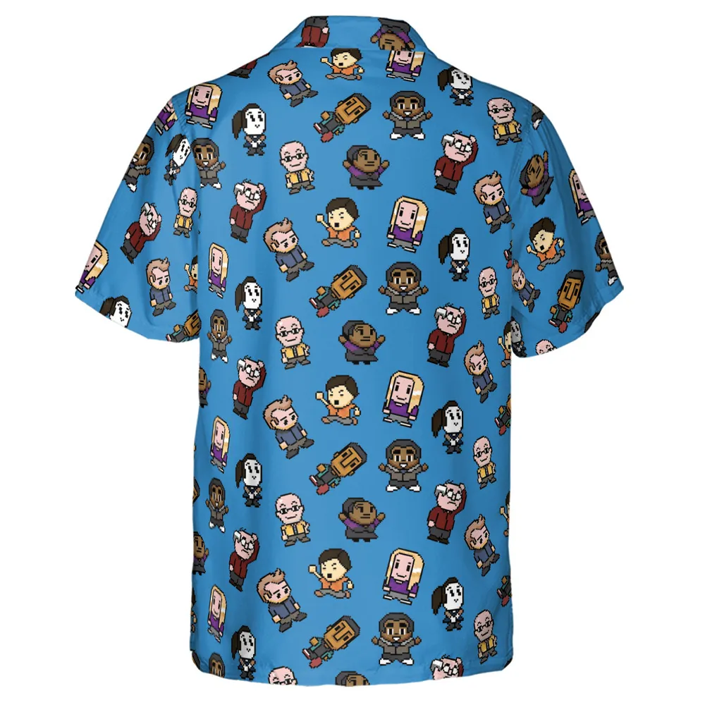 Pixel Community Hawaiian Shirt - 3