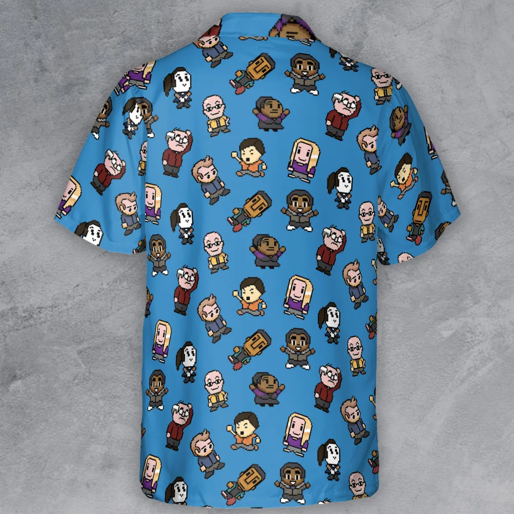 Pixel Community Button Down Shirt - 3