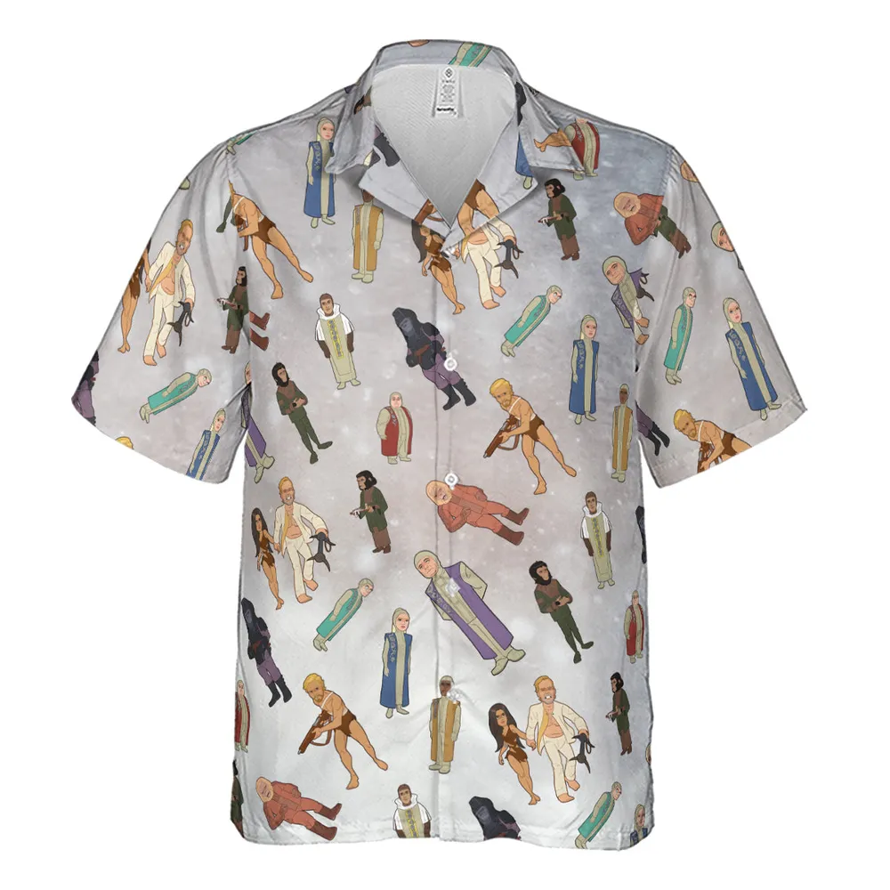 Planet of Apes Characters Hawaiian Shirt - 2
