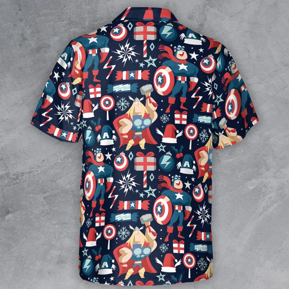 Marvelous Christmas Button Down Shirt - 3