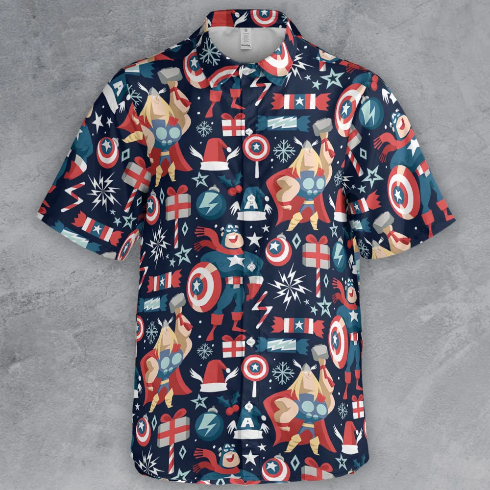 Marvelous Christmas Button Down Shirt - 2