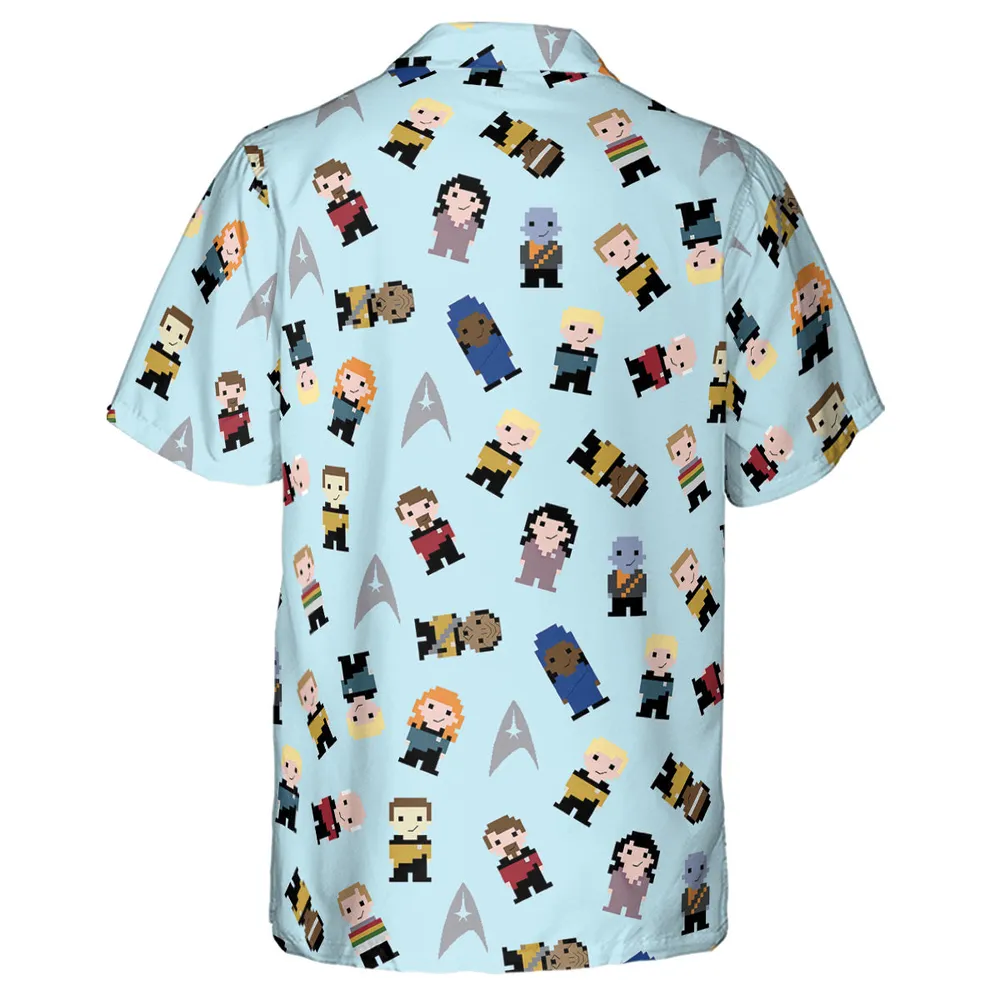 Star Pixel Star Trek Hawaiian Shirt - 3