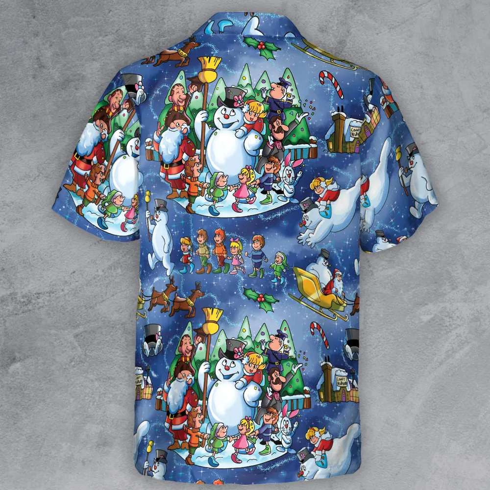 Winter Buddies Frosty the Snowman Button Down Shirt - 3