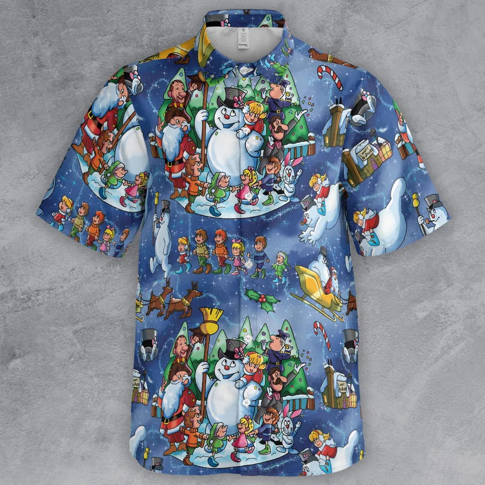 Winter Buddies Frosty the Snowman Button Down Shirt - 2
