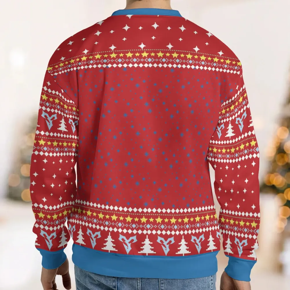 Ho Ho Ho Tidus Laugh Final Fantasy Ugly Christmas Sweatshirt - 2
