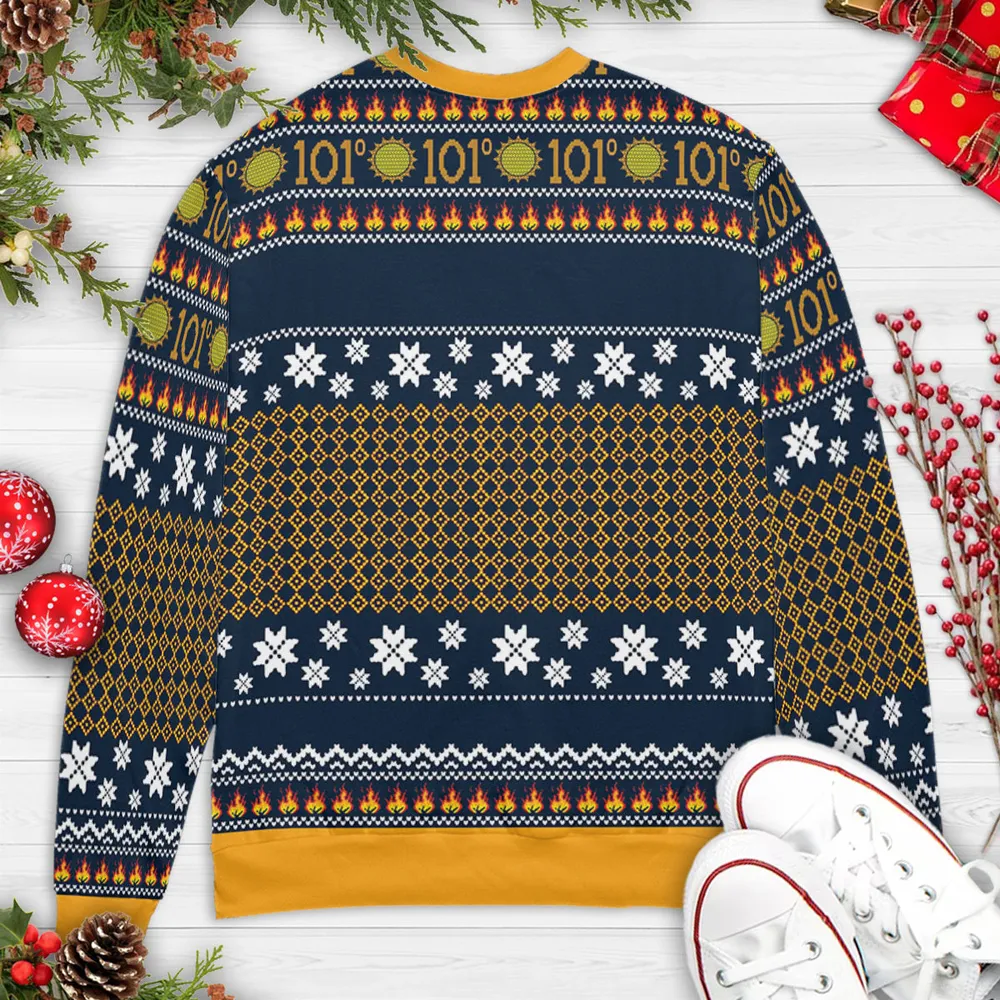 Heatmiser I'm Too Much The Year Without a Santa Claus Ugly Christmas Sweatshirt - 4