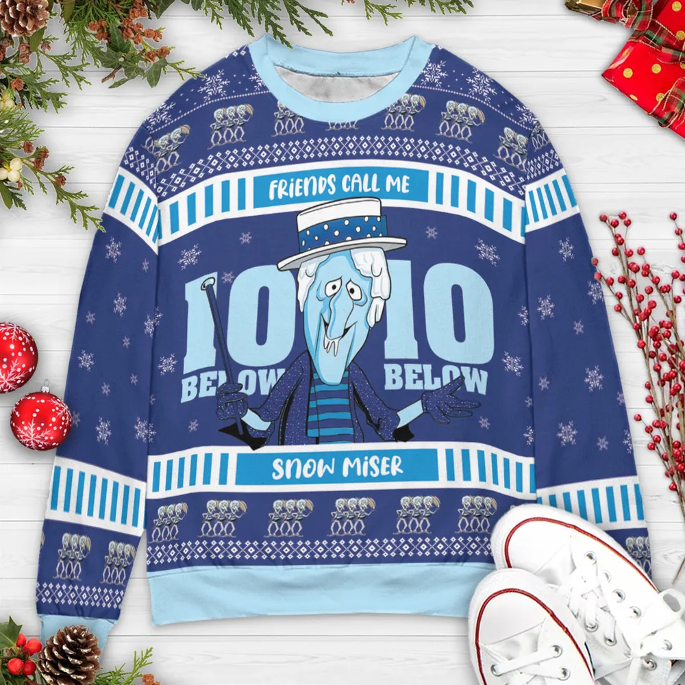 Snow Mister The Year Without a Santa Claus Ugly Christmas Sweatshirt - 3