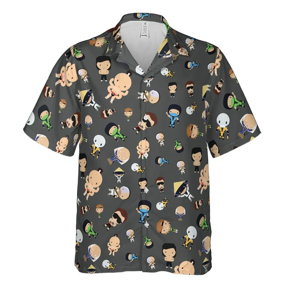 Finish Him Mortal Kombat Hawaiian Shirt - 2