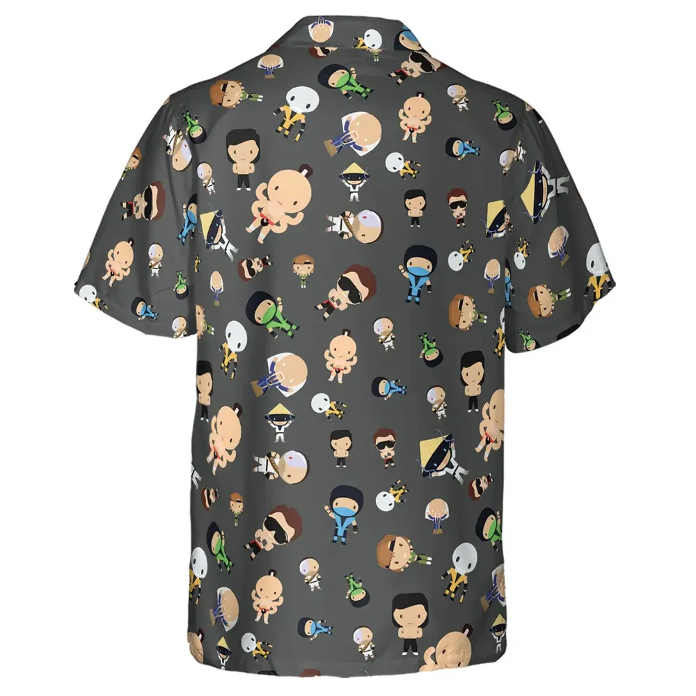 Finish Him Mortal Kombat Hawaiian Shirt - 3