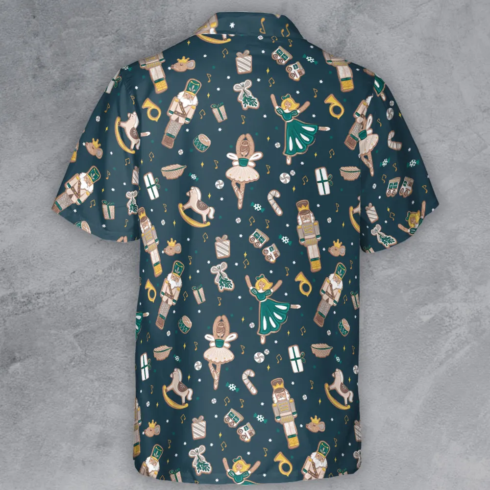 Gingerbread For Christmas The Nutcracker Button Down Shirt - 3