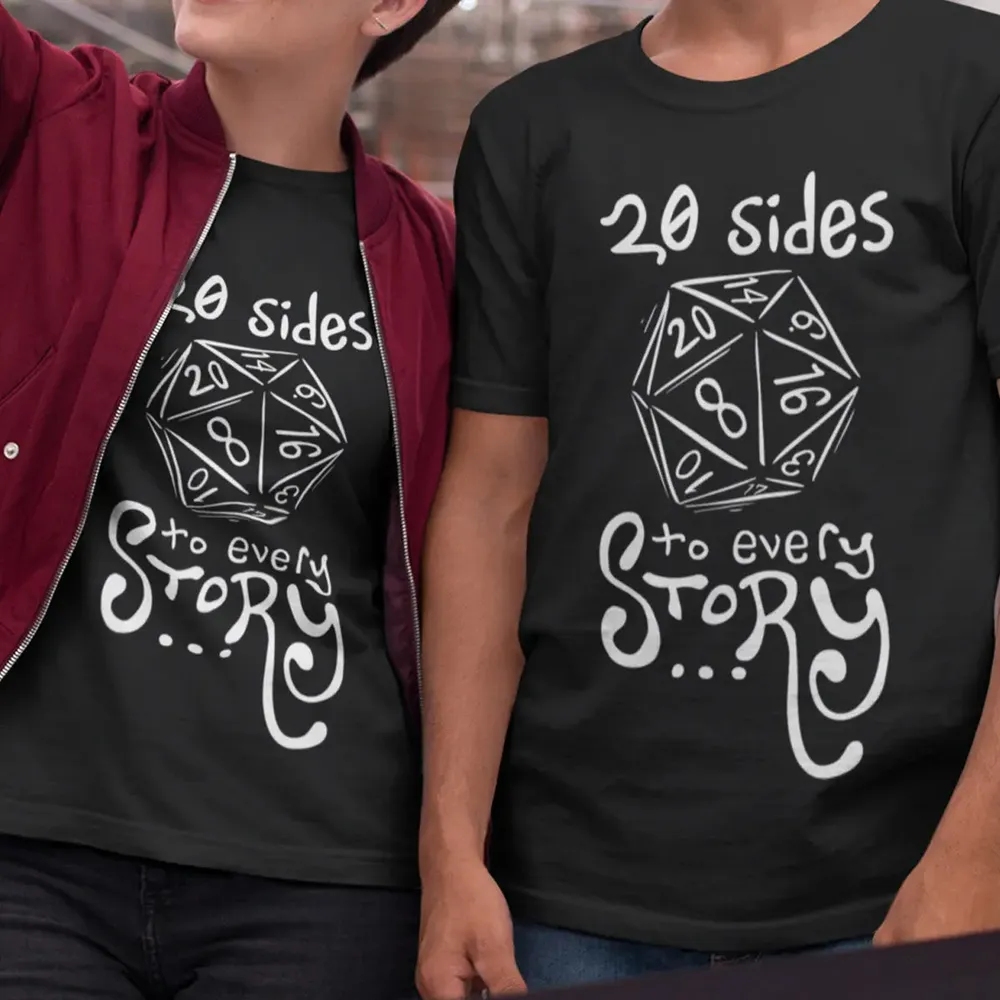 20 Sides To Every Story T-Shirt - 1