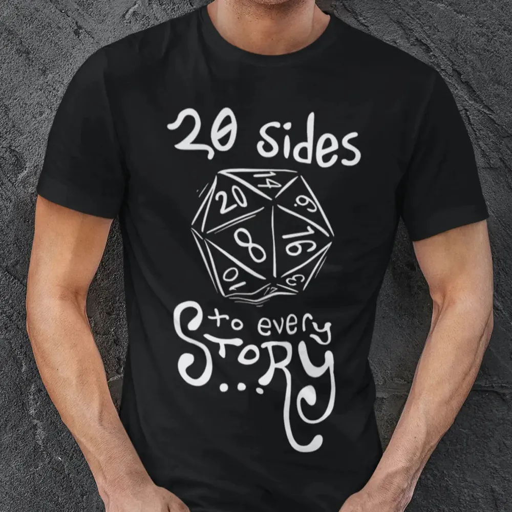 20 Sides To Every Story T-Shirt - 2